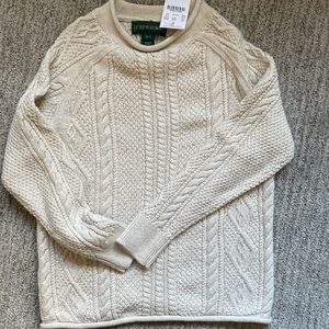 JCrew fisherman’s sweater